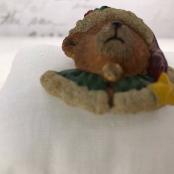 Bear with Santa Hat Holly Boyds Bears Bearwear - Picture 5 of 7